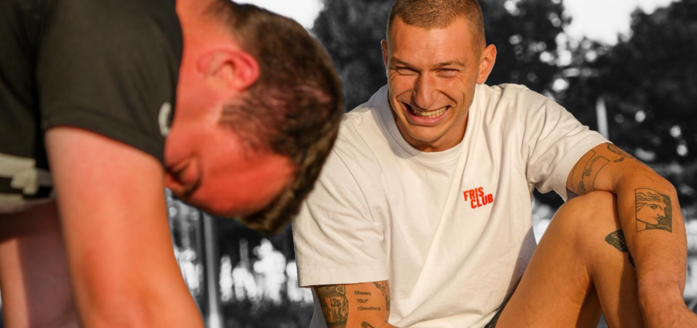 Edwar, FRIS Club, trainiert einen Kunden