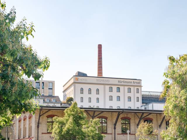 Vue extérieure du B2 Hôtel de Zurich