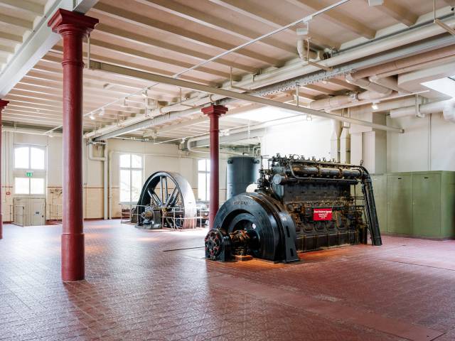 Historische Maschinenhalle für Stehdinners bis ab zu 120 Personen