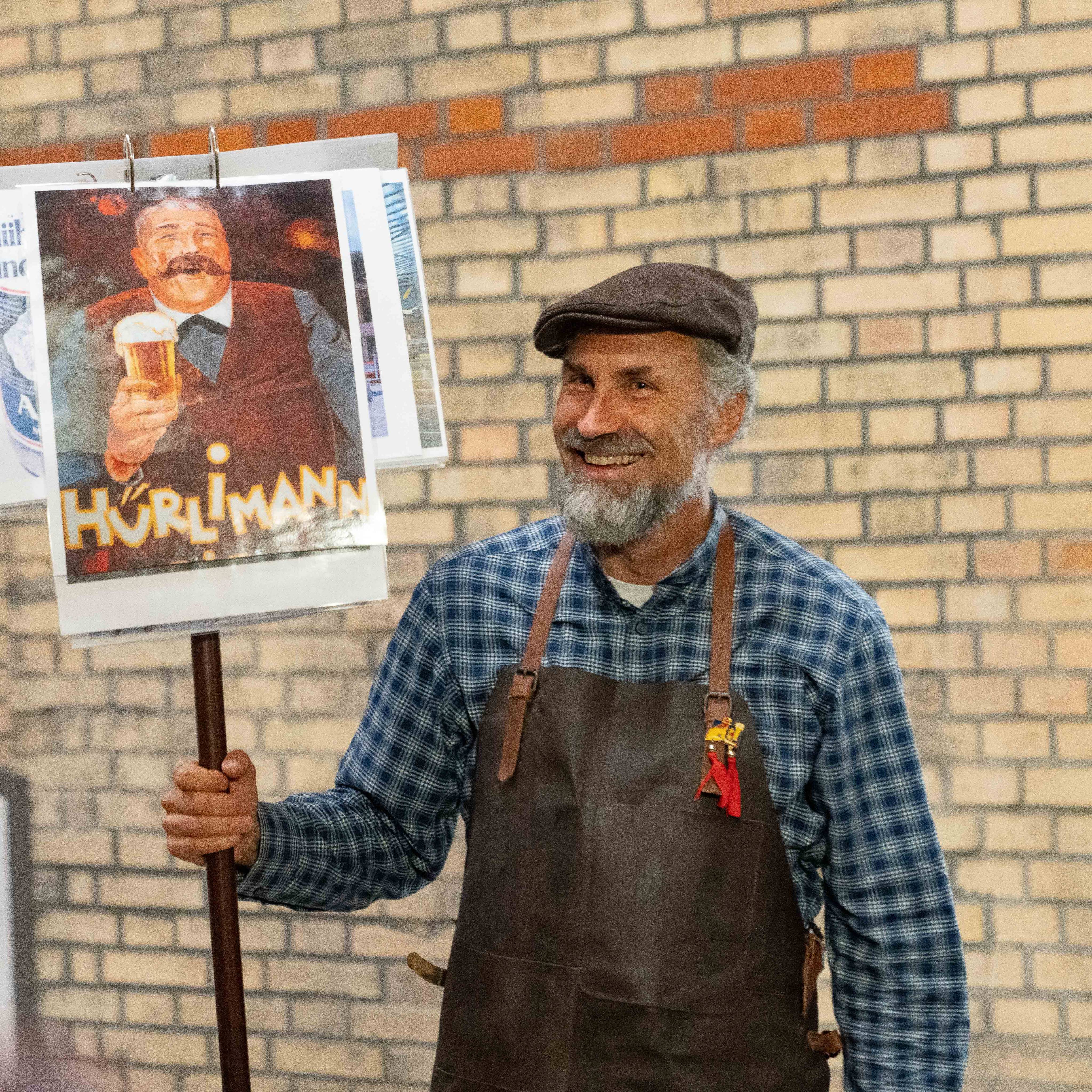 Herr Baechtold, the former Brewmaster of the B2 Hotel Zurich